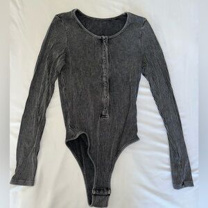 Ribbed Bodysuit